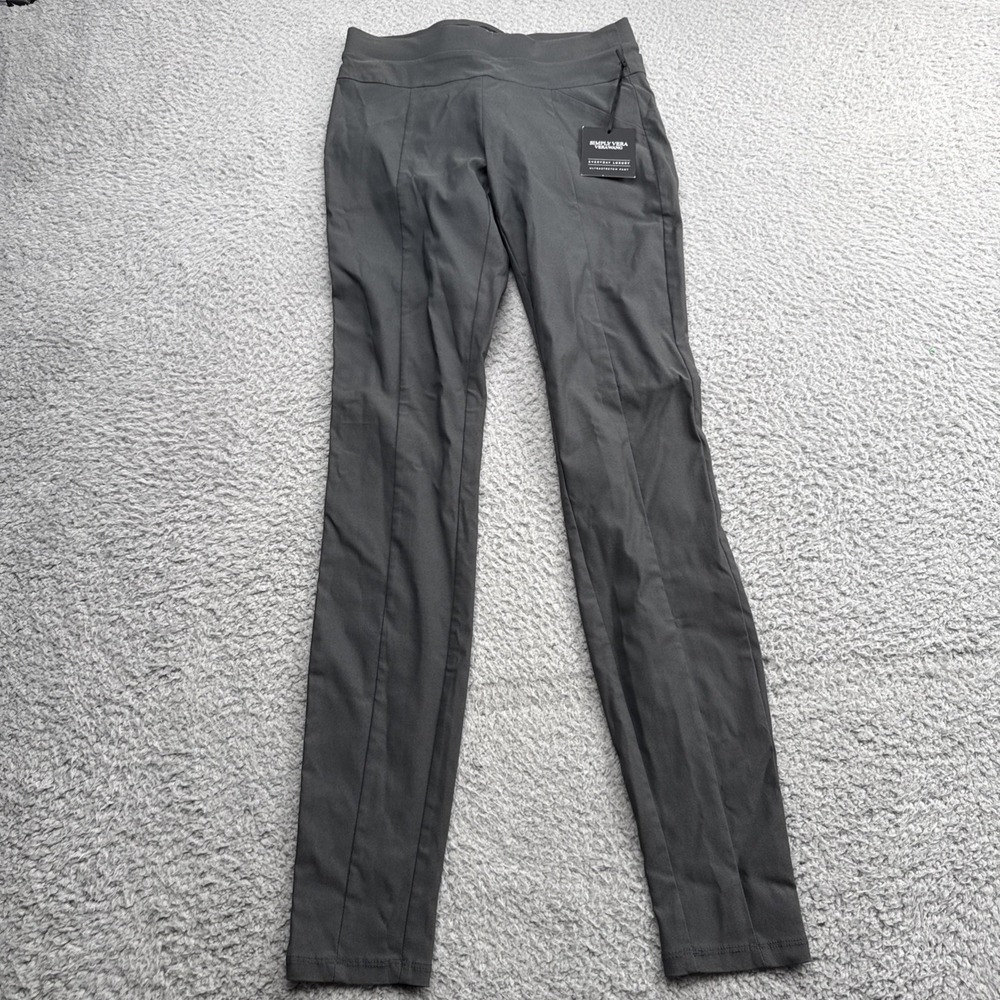 Simply Vera Vera Wang Pants Womens XS UltraStretch Skinny Gray Mid Rise